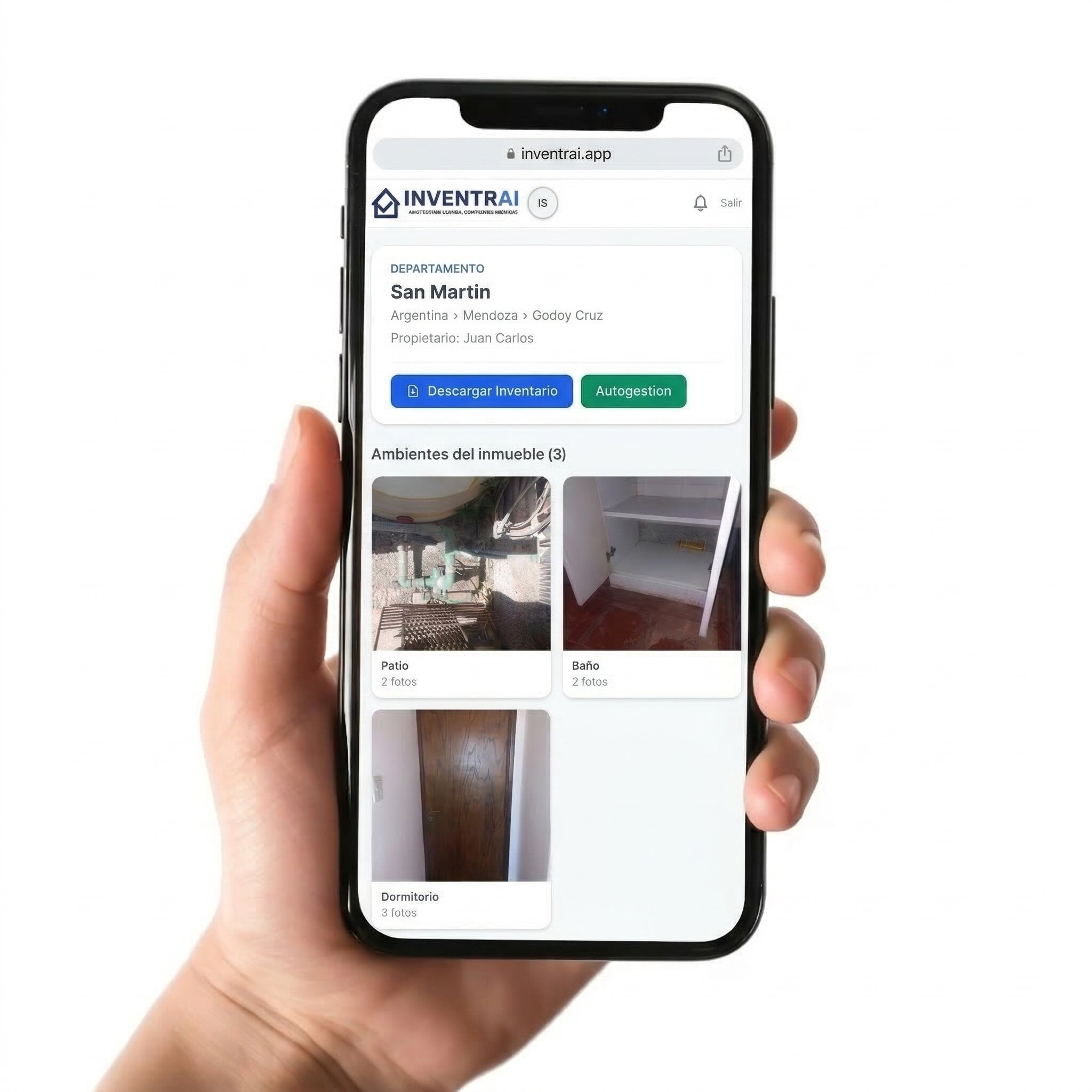 Portal móvil Inventrai